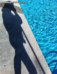 A little 'shadow play' by the pool anyone...