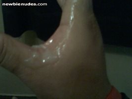 After Cumming All Over The Floor And My Dick The Rest Is On My Hand ;) Wann...