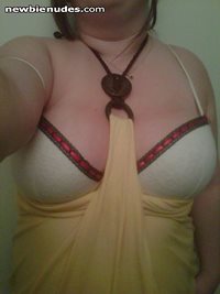 My new bra, you like?