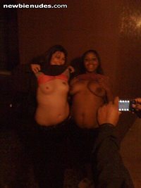 ME AND FRIEND FLASHING