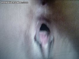 Gaping pussy just fucked