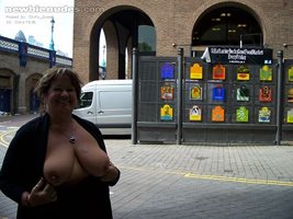 Tits Out In London This Summer!