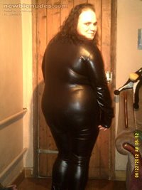 check out my new pvc catsuit if these dont make u hard and wet nothing will...