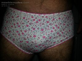 flowery panties
