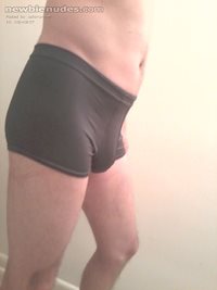 Be honest -- do these briefs make my cock look fat? Haha!!