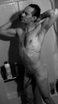 Just some black and white shower pics...spark any thoughts?