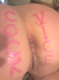 CockenCandy's "cockvice" pussy and "virgin" ass