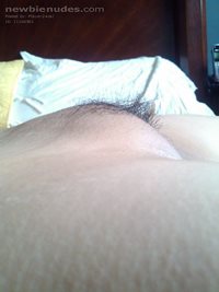 Side shot of my huge fucking mound. When I wear tight pants it makes my pus...
