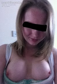 My face and boobs. Feel free to tribute. Xx