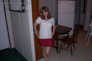 old pic with mini skirt