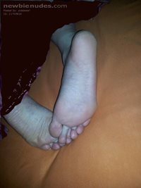 My feet wife