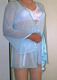 Me in my Blue Robe