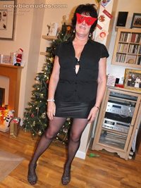Patsy heading out for new year. In her 50s but still looking fuckable!