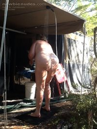 Thought you may be interested in our camp shower set-up