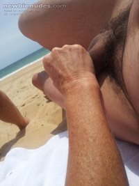 hand job nude beach