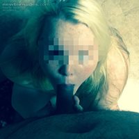 Sexy Wife enjoying my cock in her mouth she loves dirty comments and emails