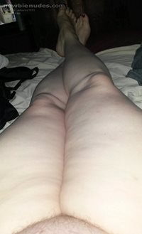 I love my wife's legs!