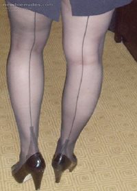 seamed stockings
