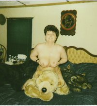 Want to play with my bear, or maybe me?