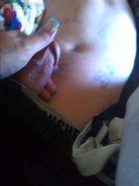 My hubby cock, trying to wake him up