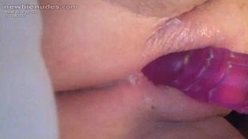 Hear my moans as I thrust that dildo in and out of my wet cunt