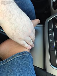 Mr. 2BF even gives foot rubs while driving.